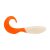 Pearl White/Fluorescent Orange